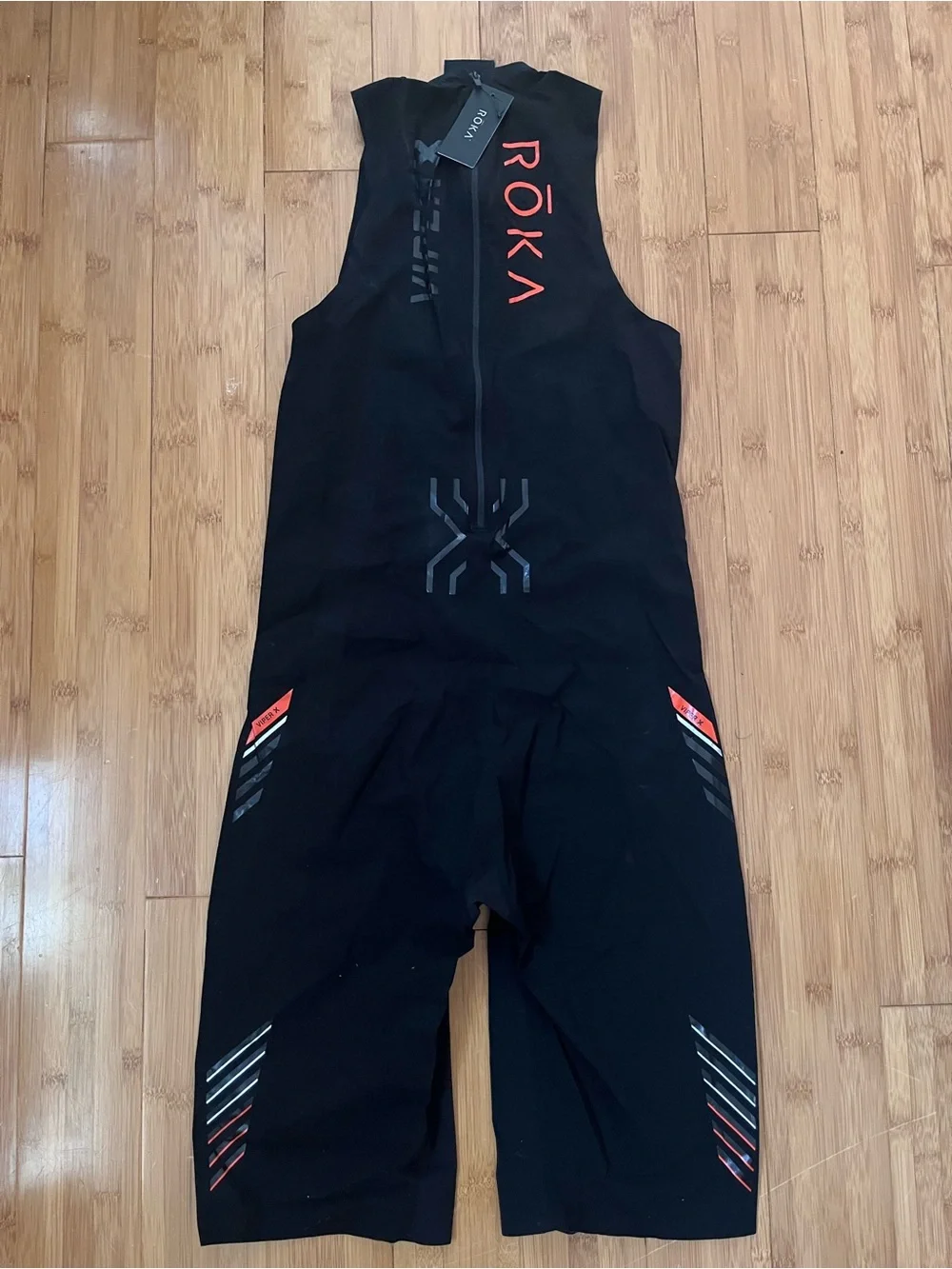 Roka Men's Black Performance Swim Bodysuit